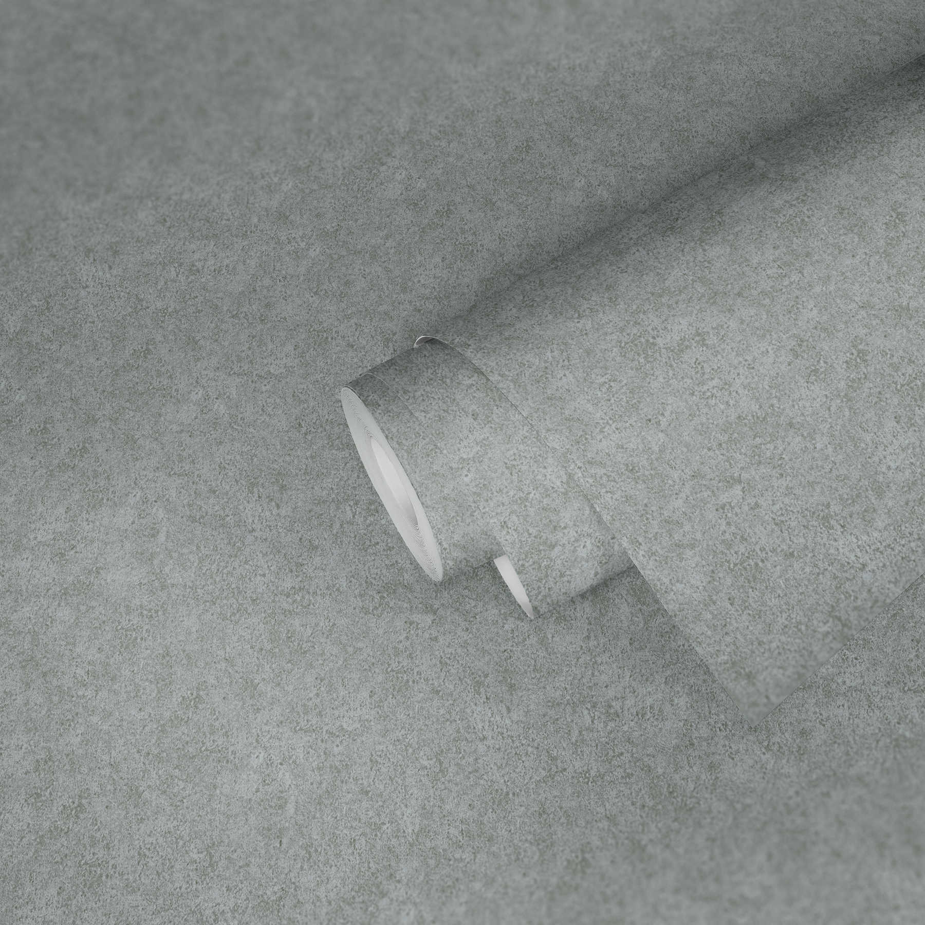             Unitapete Grau mit melierter Naturstein-Optik
        