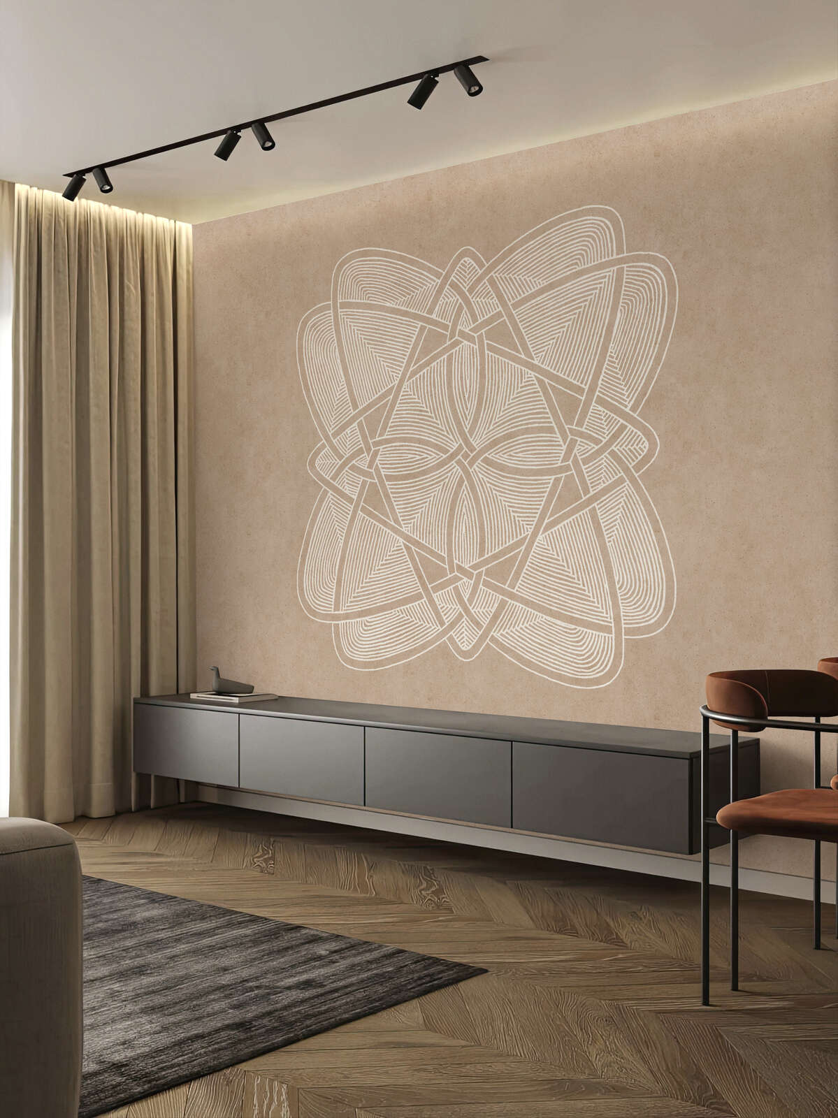 Drinnen, Innenarchitektur, Inneneinrichtung, Wohnzimmer, Wand