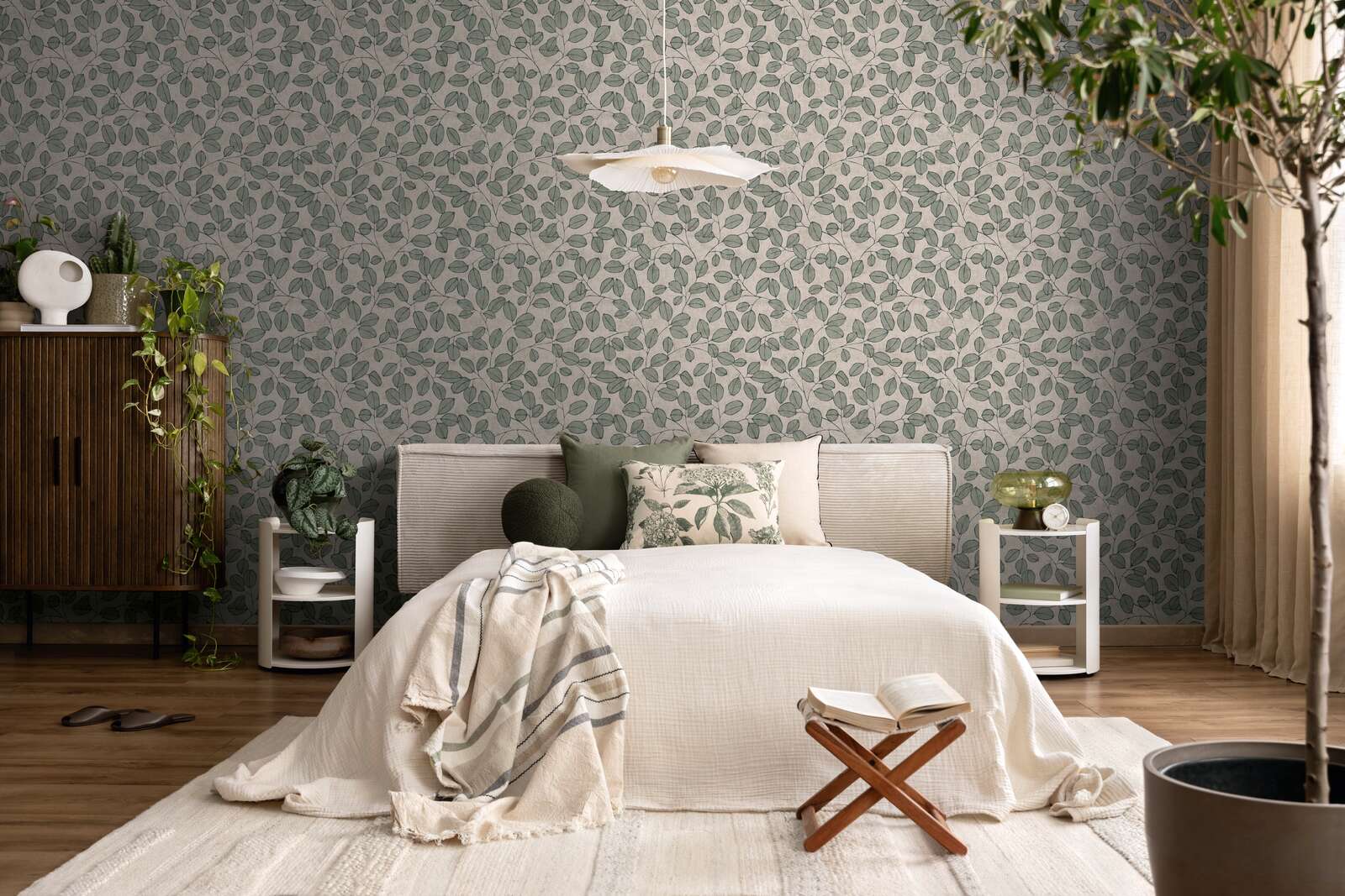 Drinnen, Innenarchitektur, Inneneinrichtung, Kissen, Pflanze