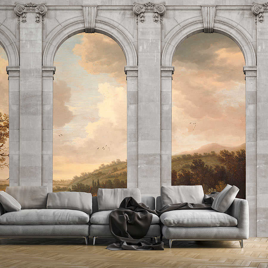 Couch, Mobiliar, Bogen, Gemälde, Wohnzimmer