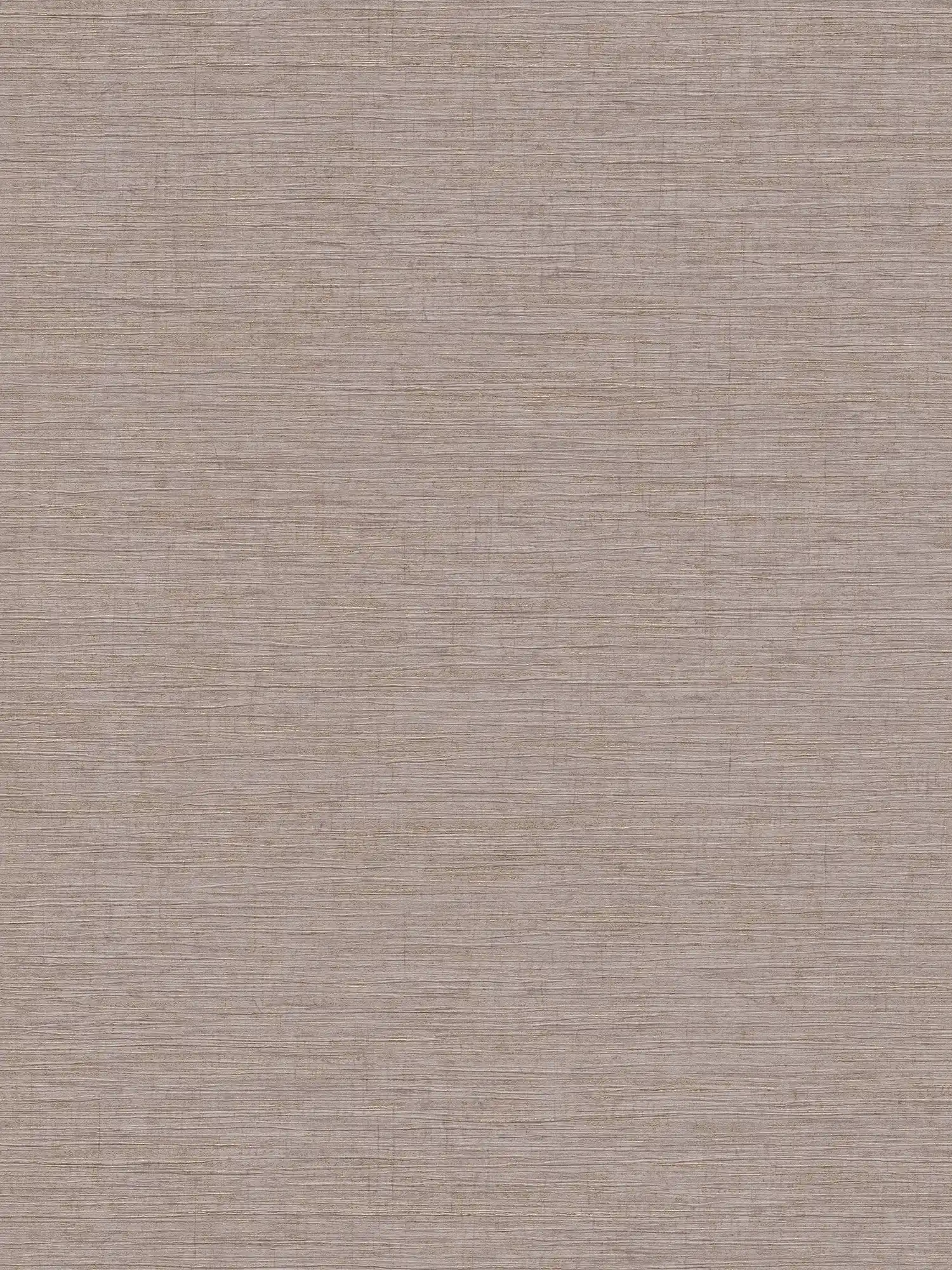         Textiel-look reliëfbehang - Bruin, Metallic
    