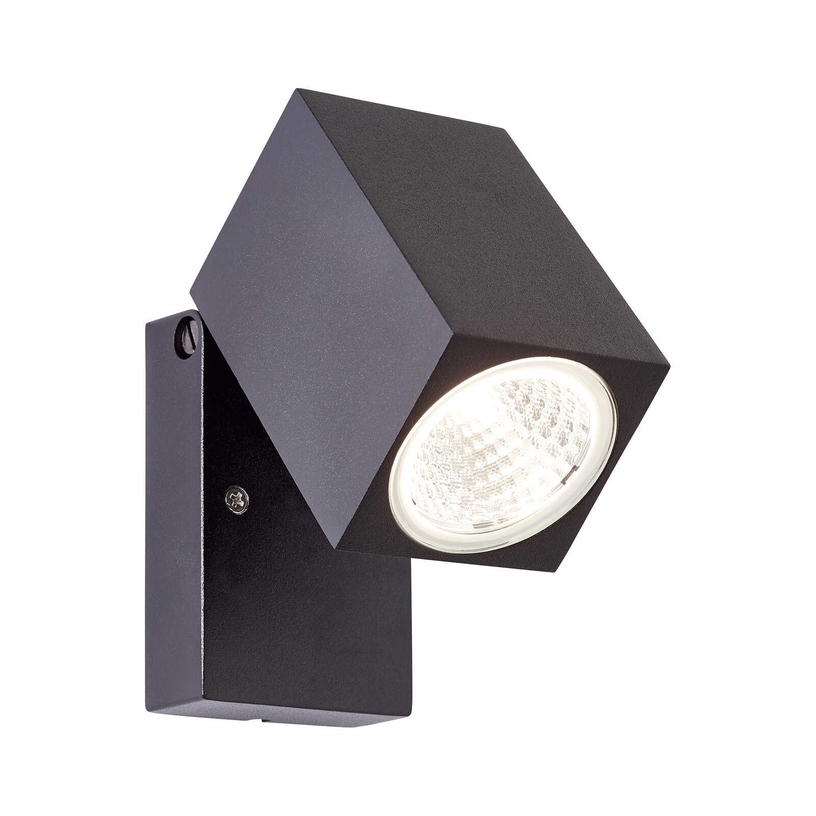         Applique murale d'extérieur en verre - Dalia - Noir
    