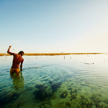 schwimmen, Wasser, Mann im Wasser, Meer, Uferkante