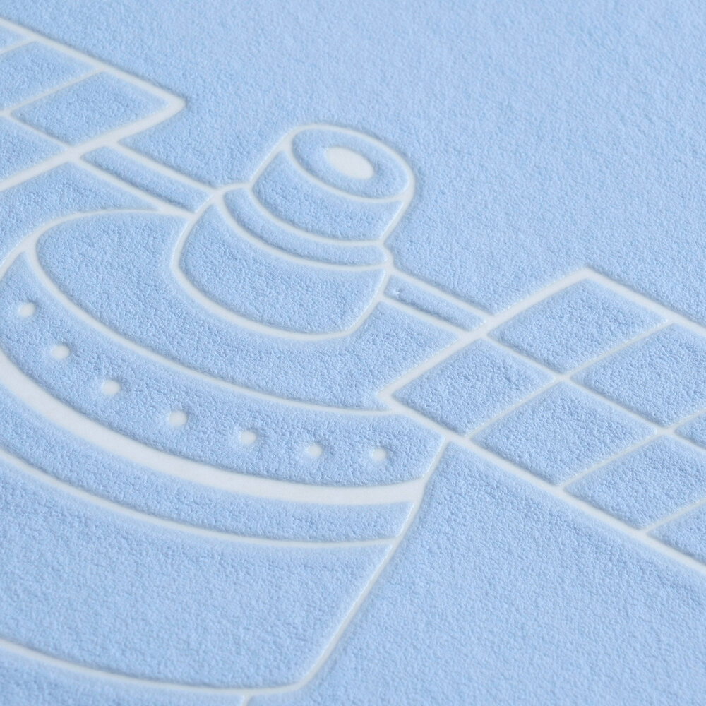 Schwimmflosse, Silikon, Schnorchelgriff, Sanduhrmuster, Textur