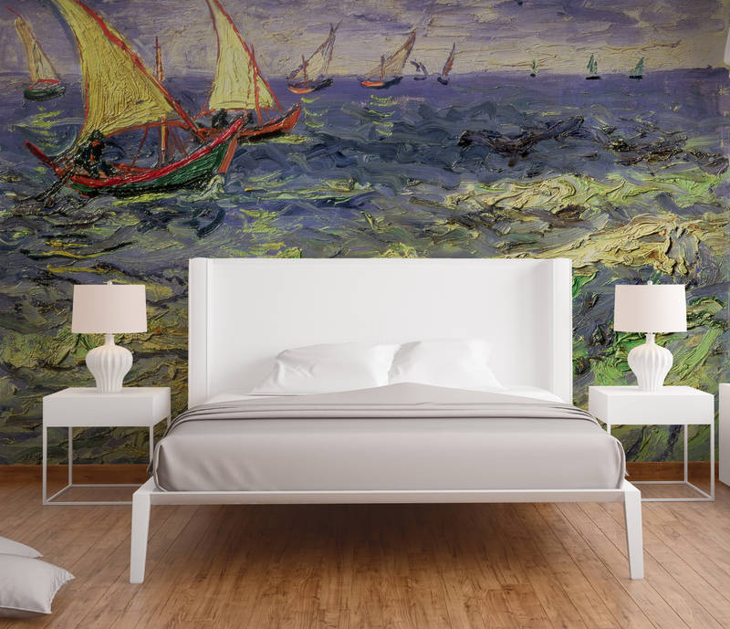             Fototapete 'Seelandschaft bei Saintes-Maries ' von Vincent van Gogh
        