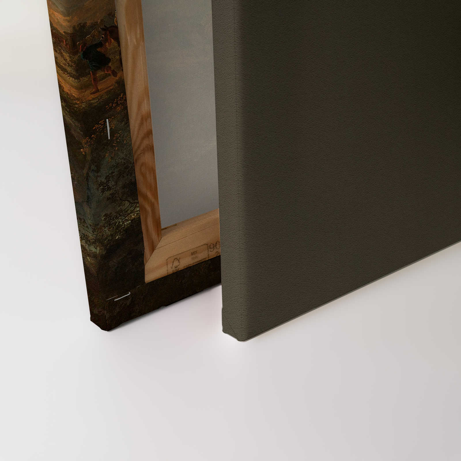 Hidden Places 4 - Gemälde Leinwandbild verstecktes Motiv – 0,90 m x 0,60 m