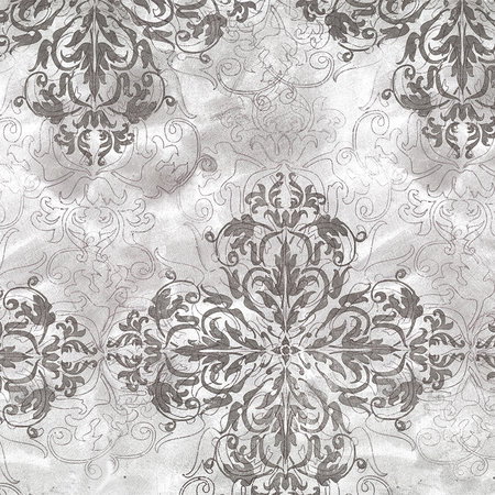 muster, damast, stoff, textil, grau