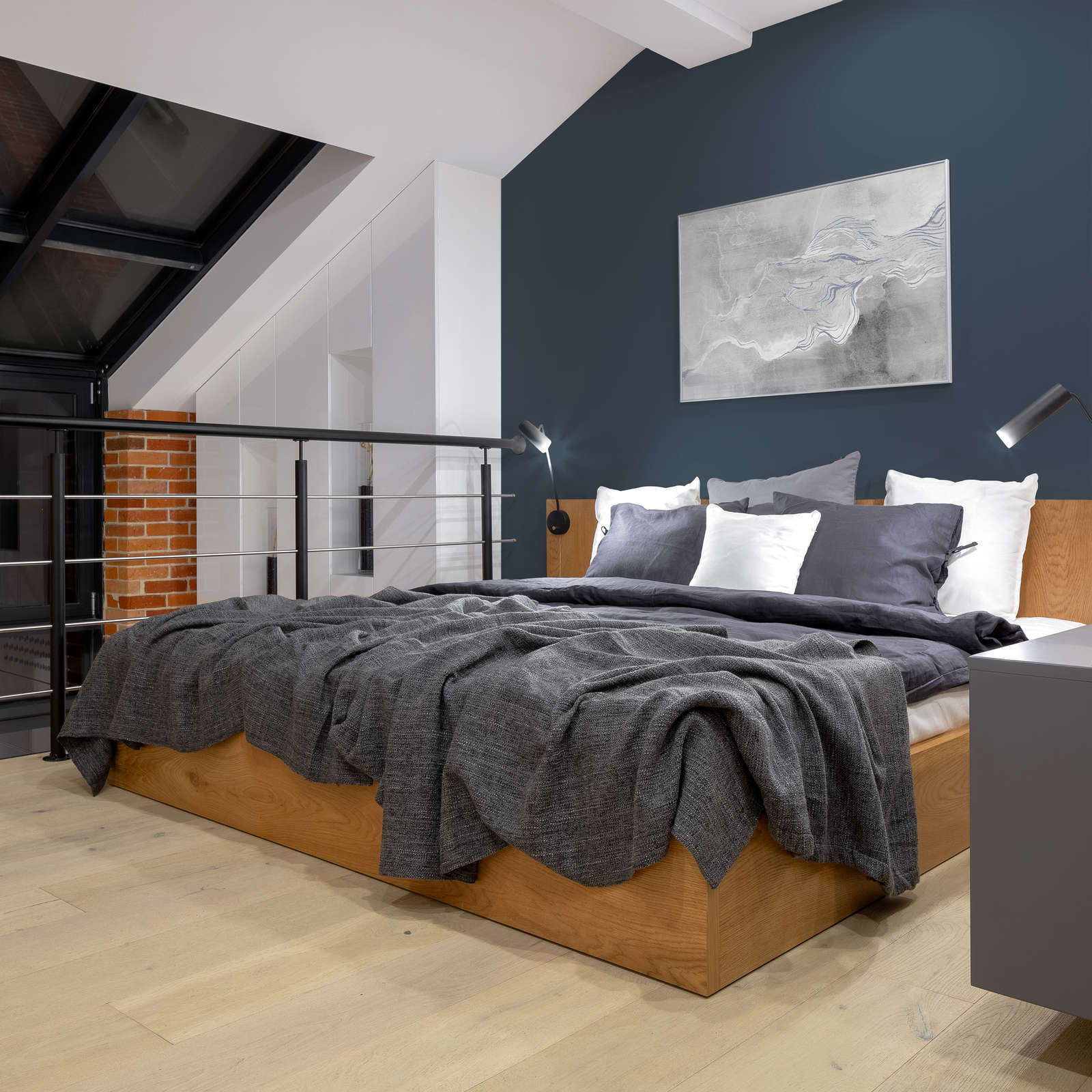             Premium Wall Paint Serene Denim Blue »Balanced Blue« NW313 – 1 litre
        