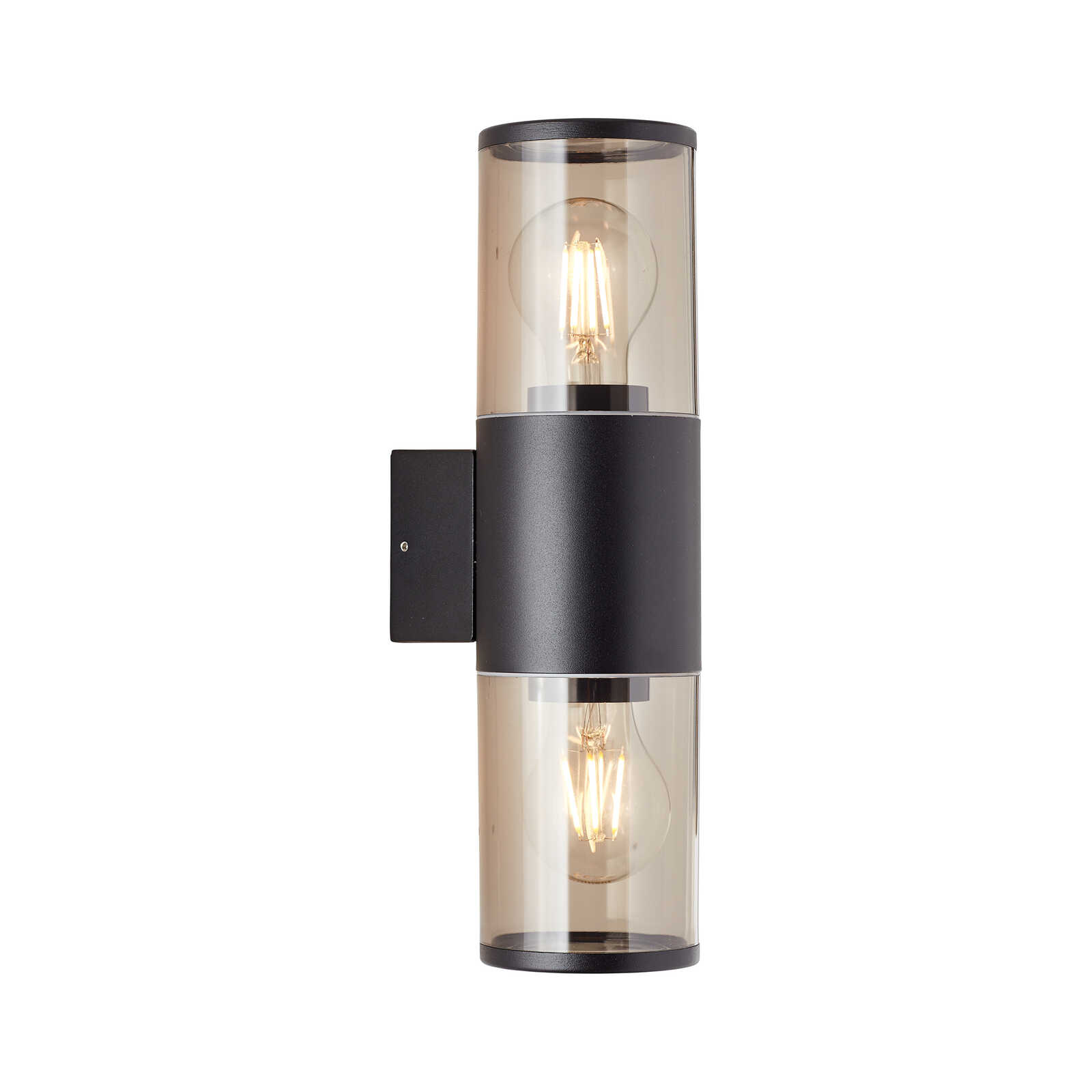         Applique murale d'extérieur en plastique - Natalie 1 - Noir
    