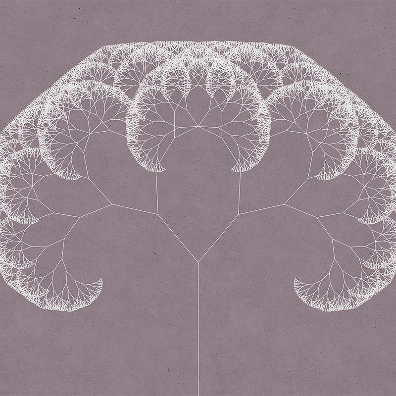         Photo wallpaper dandelions tree - grey, white
    