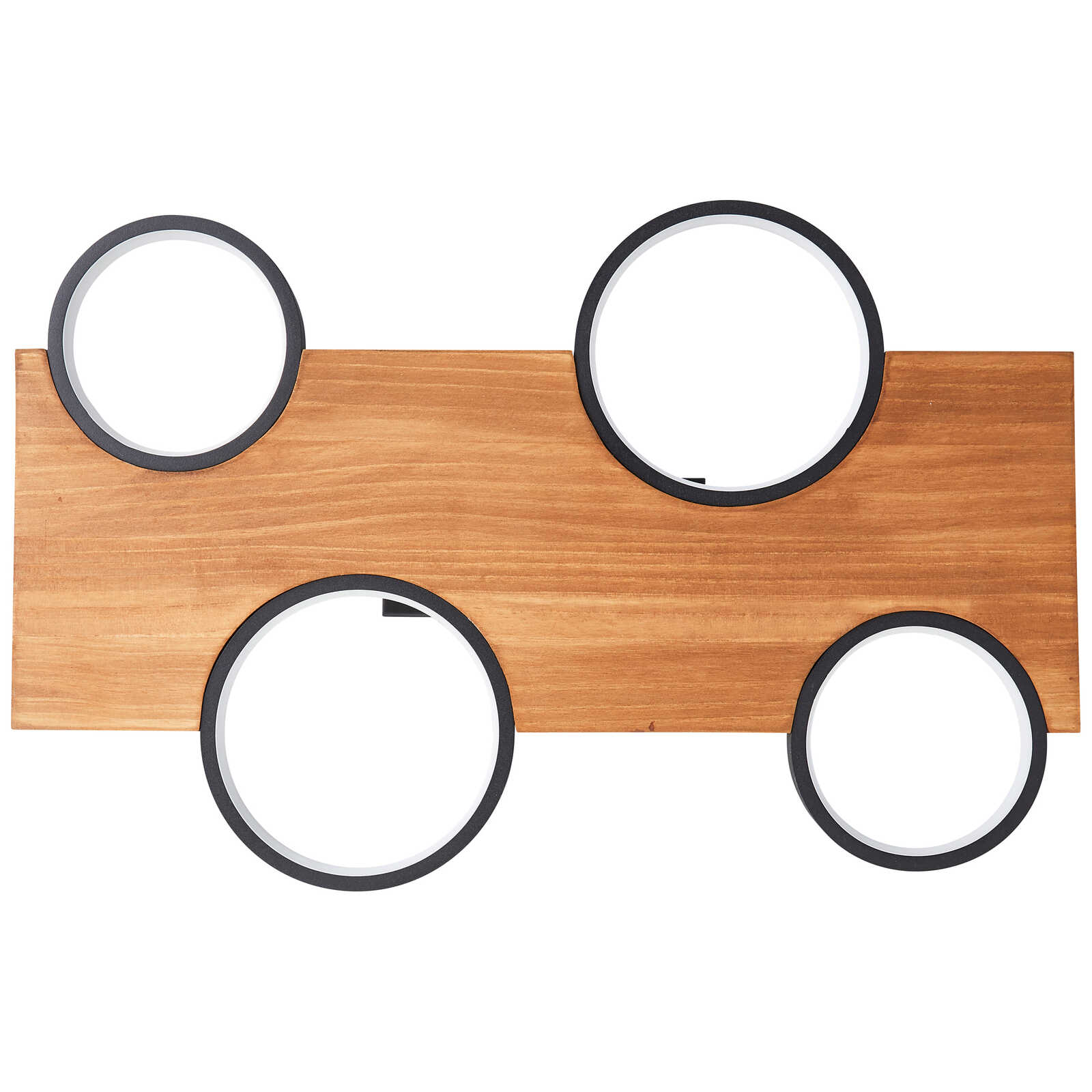 Deckenleuchte aus Holz - Elena 3 – Braun