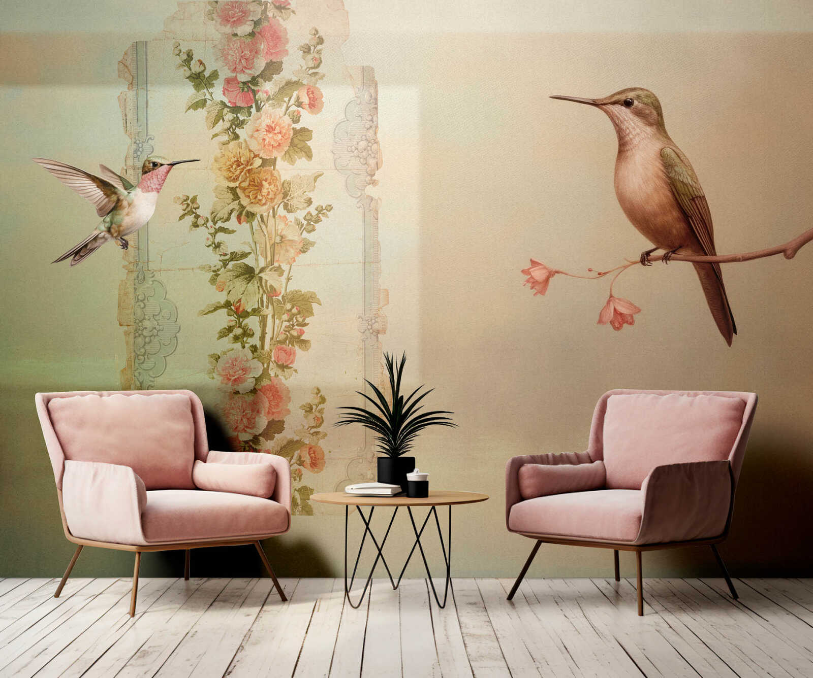 Tier, Vogel, Moebel, Stuhl