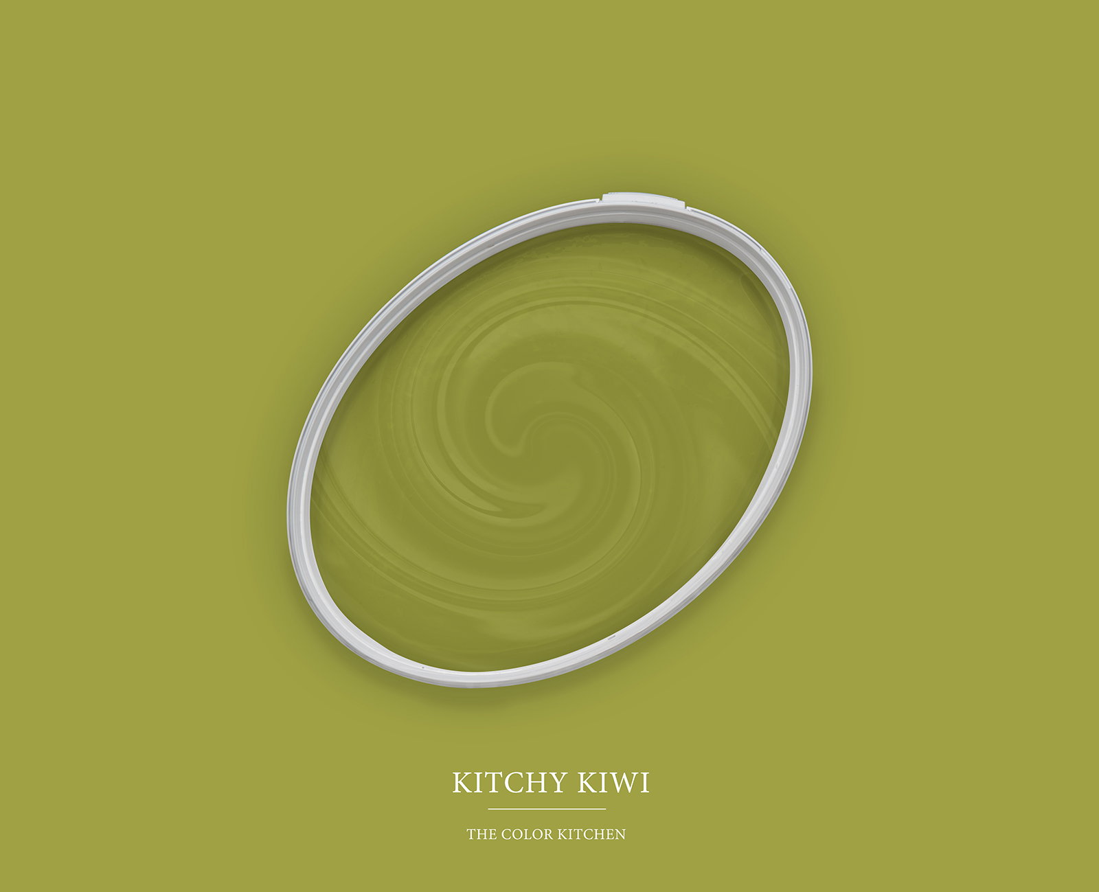 Topfdeckel, Glasur, Grün, Swirl, Kitchy Kiwi