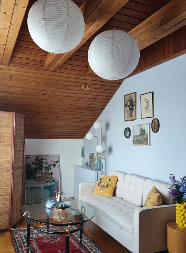 Drinnen, Innenarchitektur, Inneneinrichtung, Gebeiztes Holz, Holz