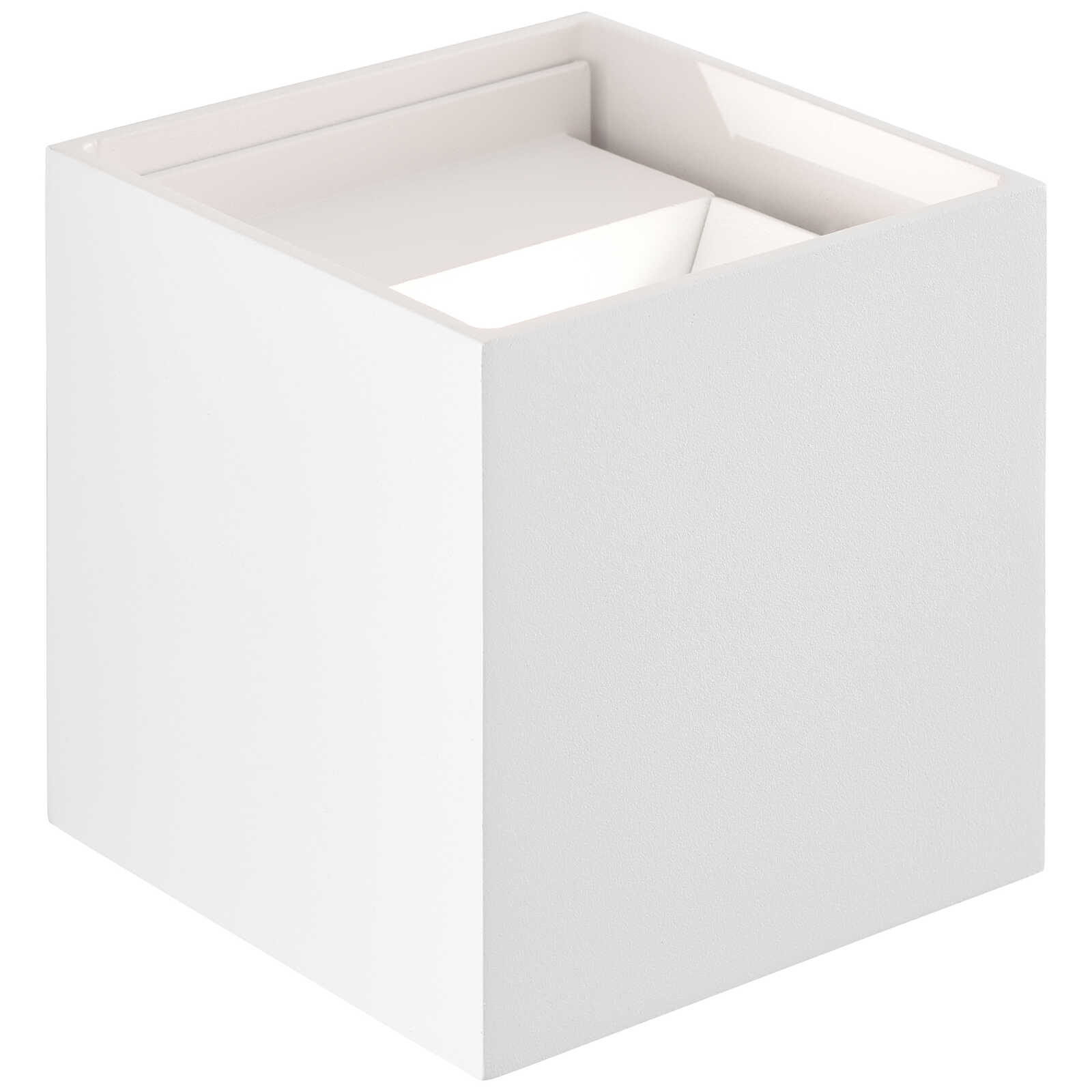             Applique murale d'extérieur en métal - Johannes - Blanc
        