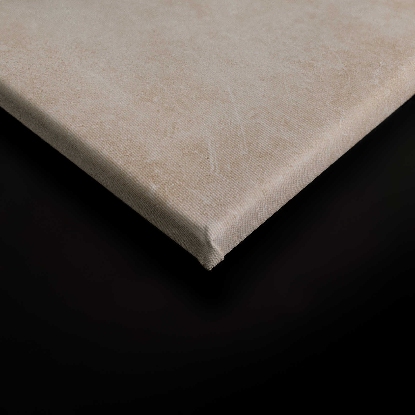             Morning Room 3 - Blumen Leinwandbild Tulpen im verblassten Stil – 0,90 m x 0,60 m
        