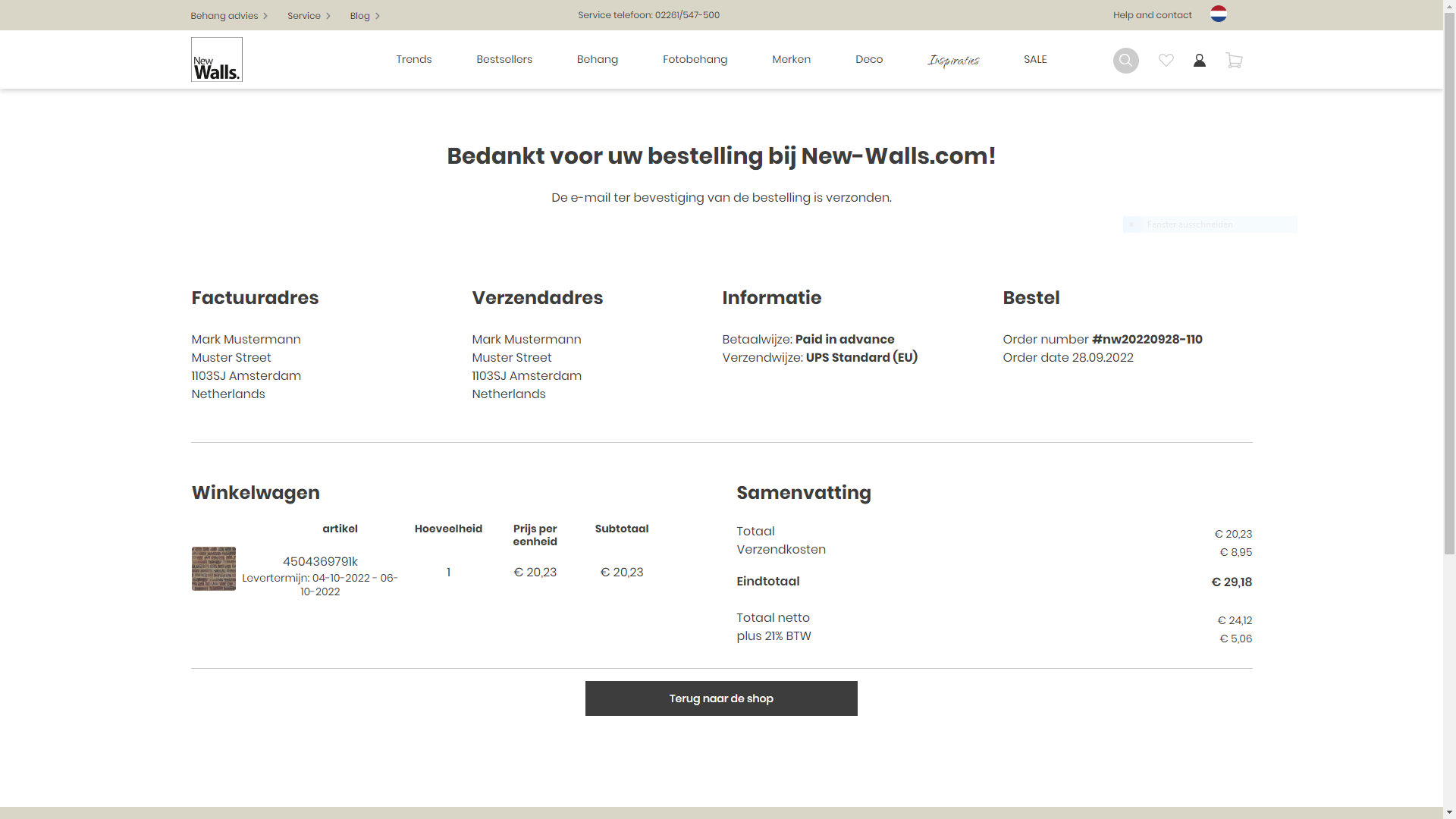 How to Order-Step 5 NL