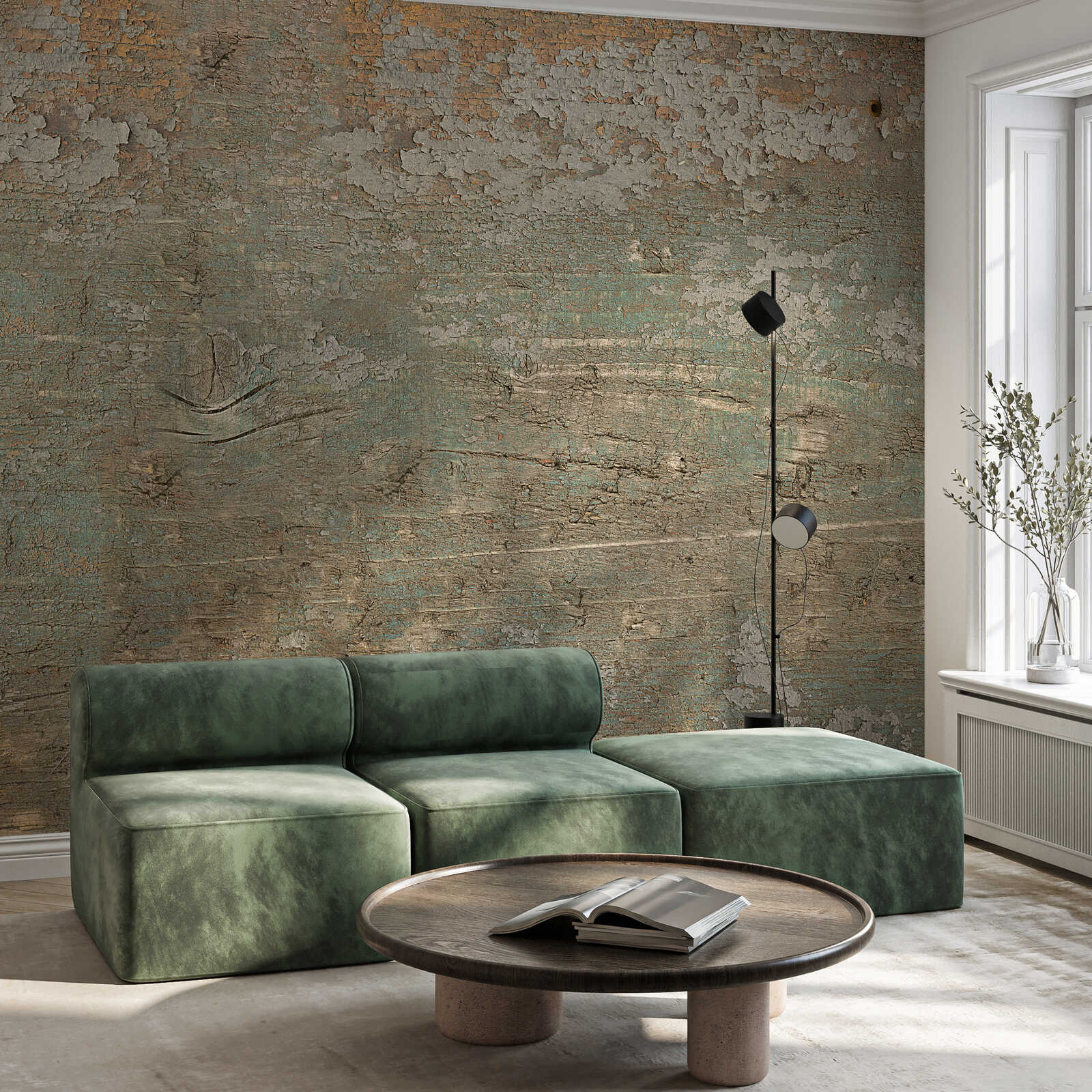 Sofa, Sitzbank, Ecksofa, Grün, Wohnzimmer