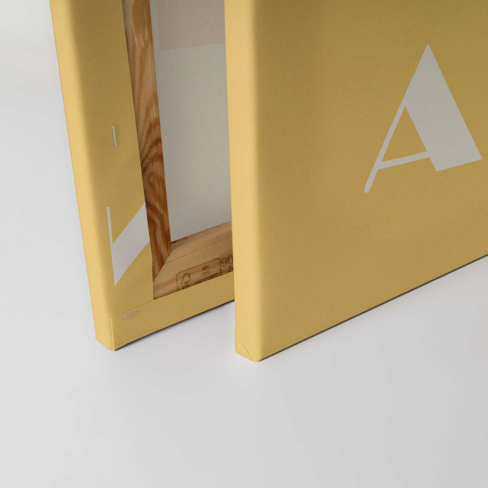             Leinwandbild It Is Time to Be a Clown - Farbenfroher Schriftzug für kreative Wanddekoration im Kinderzimmer – 30 x 30 cm - Bunt, Braun
        