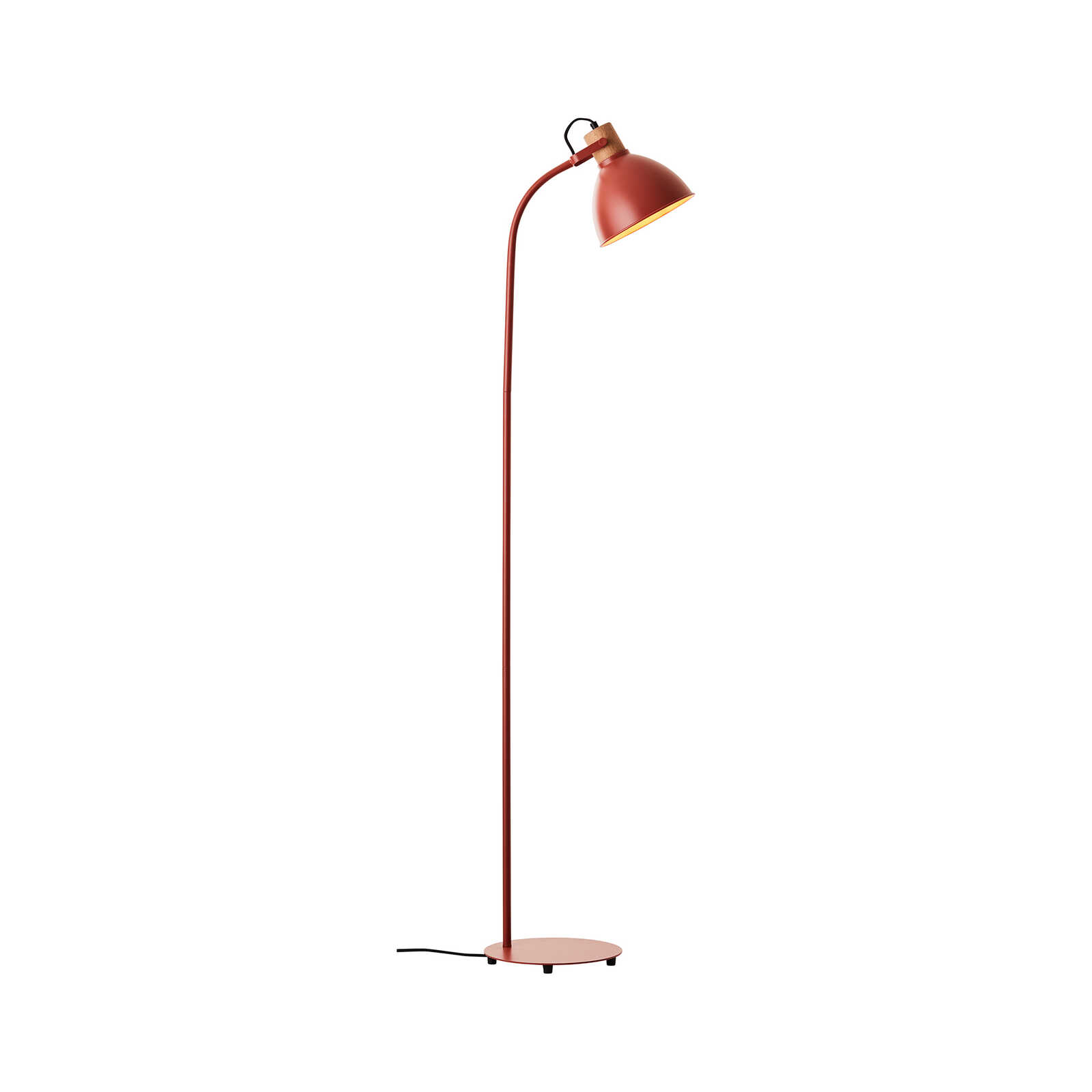         Wooden floor lamp - Franziska 5 - Red
    