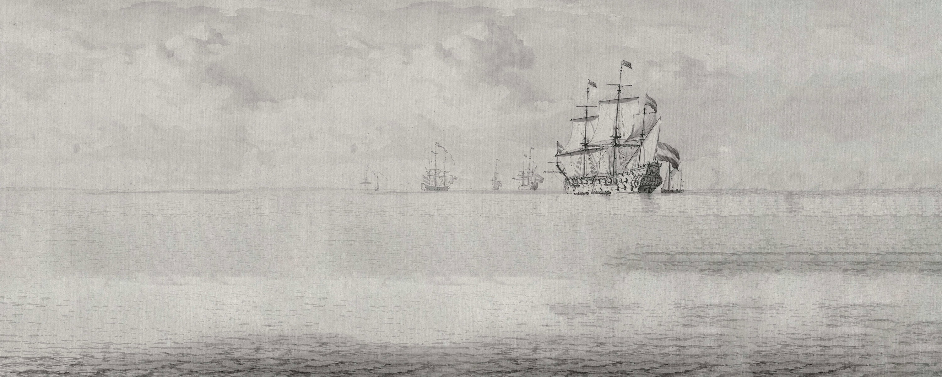 Boot, Segelboot, Kunst, Flagge, Gemälde