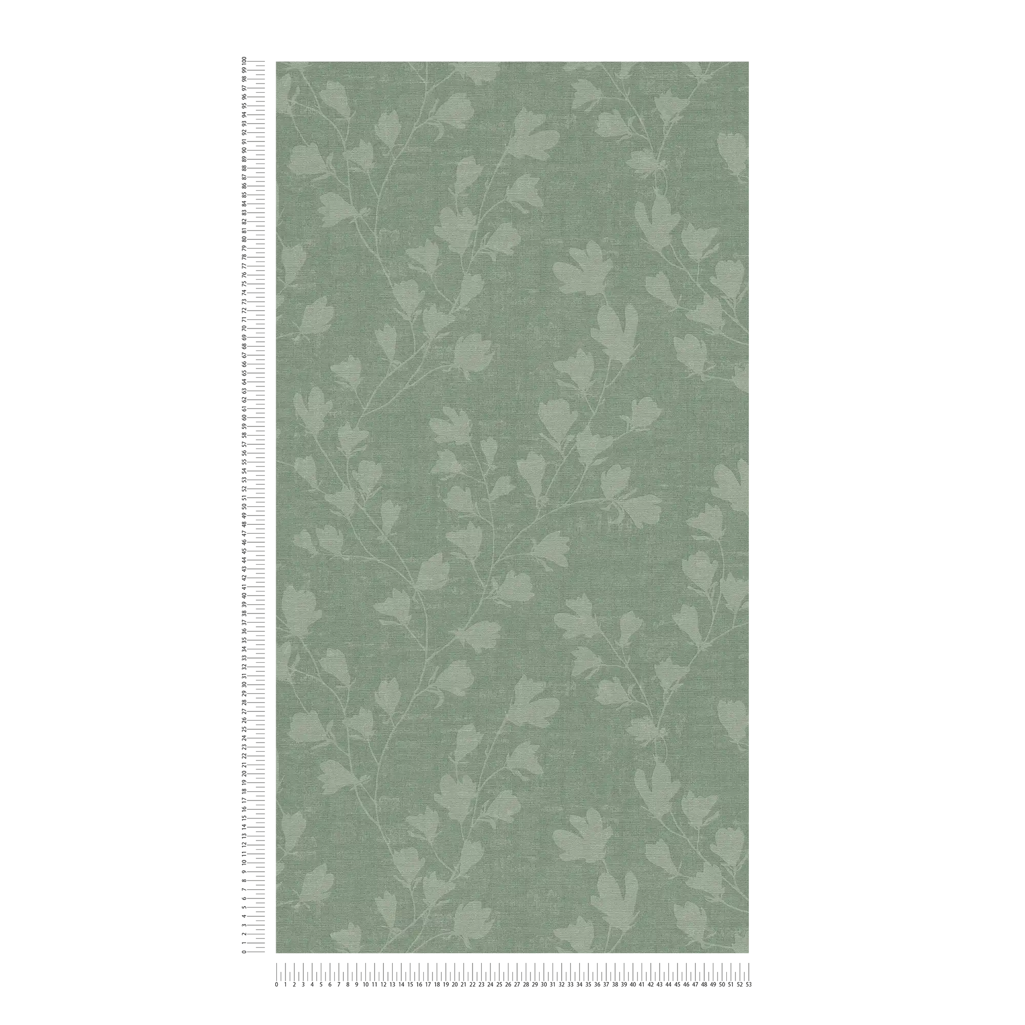             Nature wallpaper with leaf motif - green
        