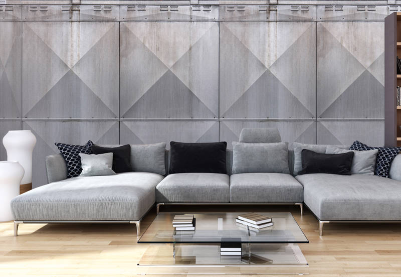 wohnzimmer, sofa, couch, grau, wohnkultur