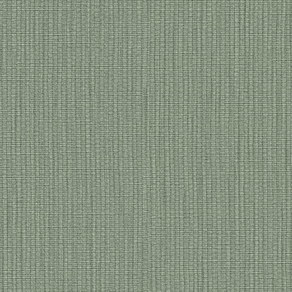             MICHALSKY Vliestapete einfarbig mit Gewebeästhetik – Grün
        