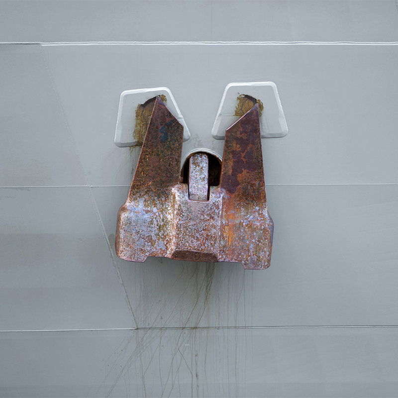         papier peint en papier mural Urban Style - papier peint en papier panoramique aspect béton et ancrage métallique - Gris, marron
    