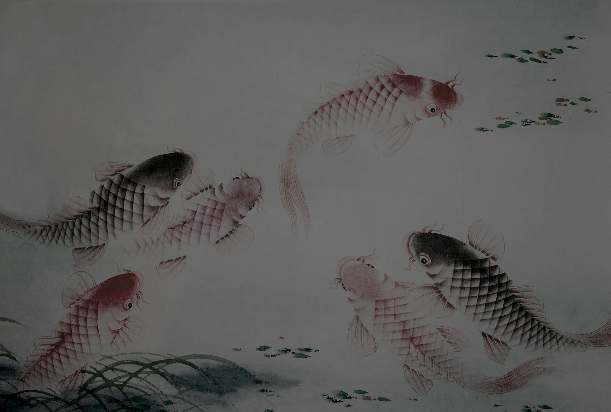 Kunst, Zeichnen, Tier, Fische, Leben im Meer