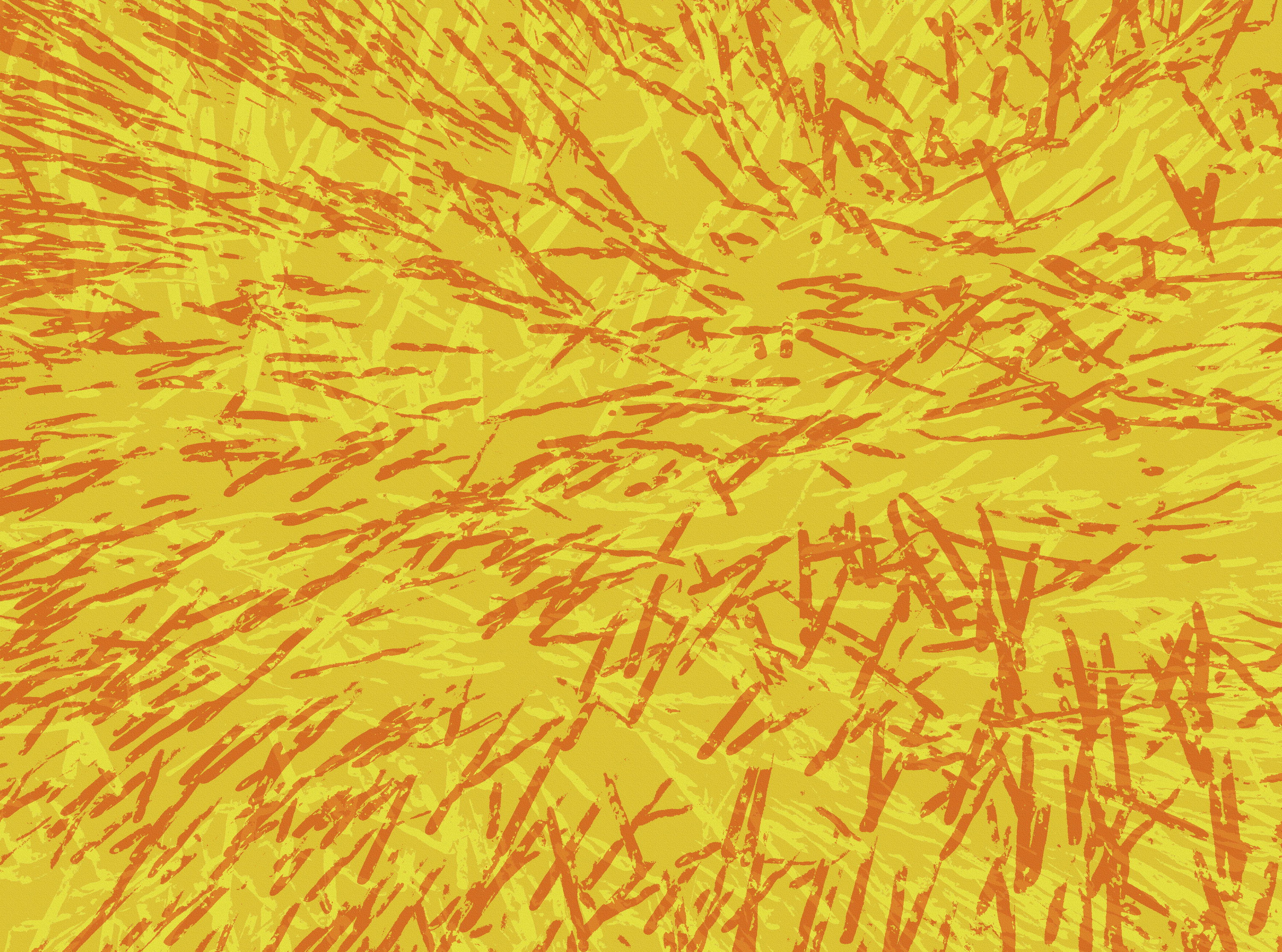             Fototapete 'Goldene Strahlkraft' – Dynamisches Muster für kreative Räume, glatte Oberfläche – Gelb, Orange
        