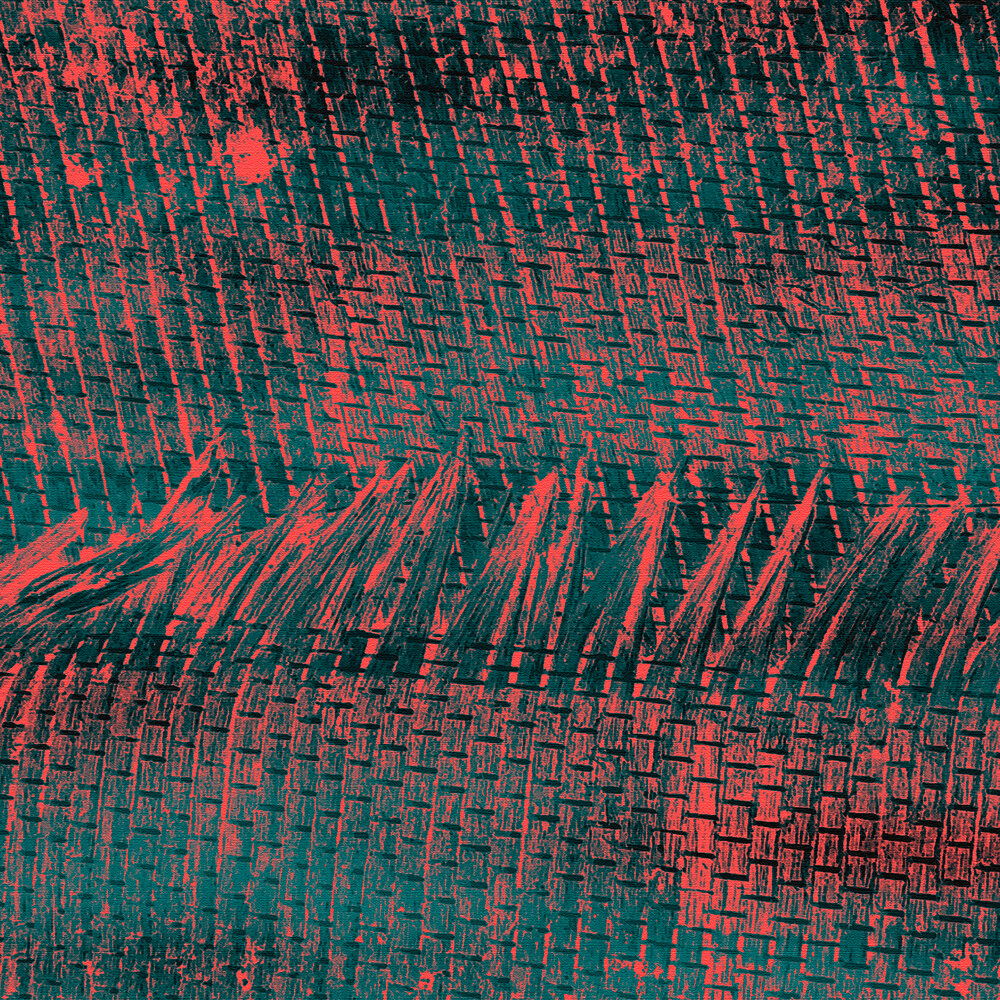             Fototapete 'Verwaschene Farbstruktur' – Ausdrucksstark und modern, fein – Rot, Schwarz
        