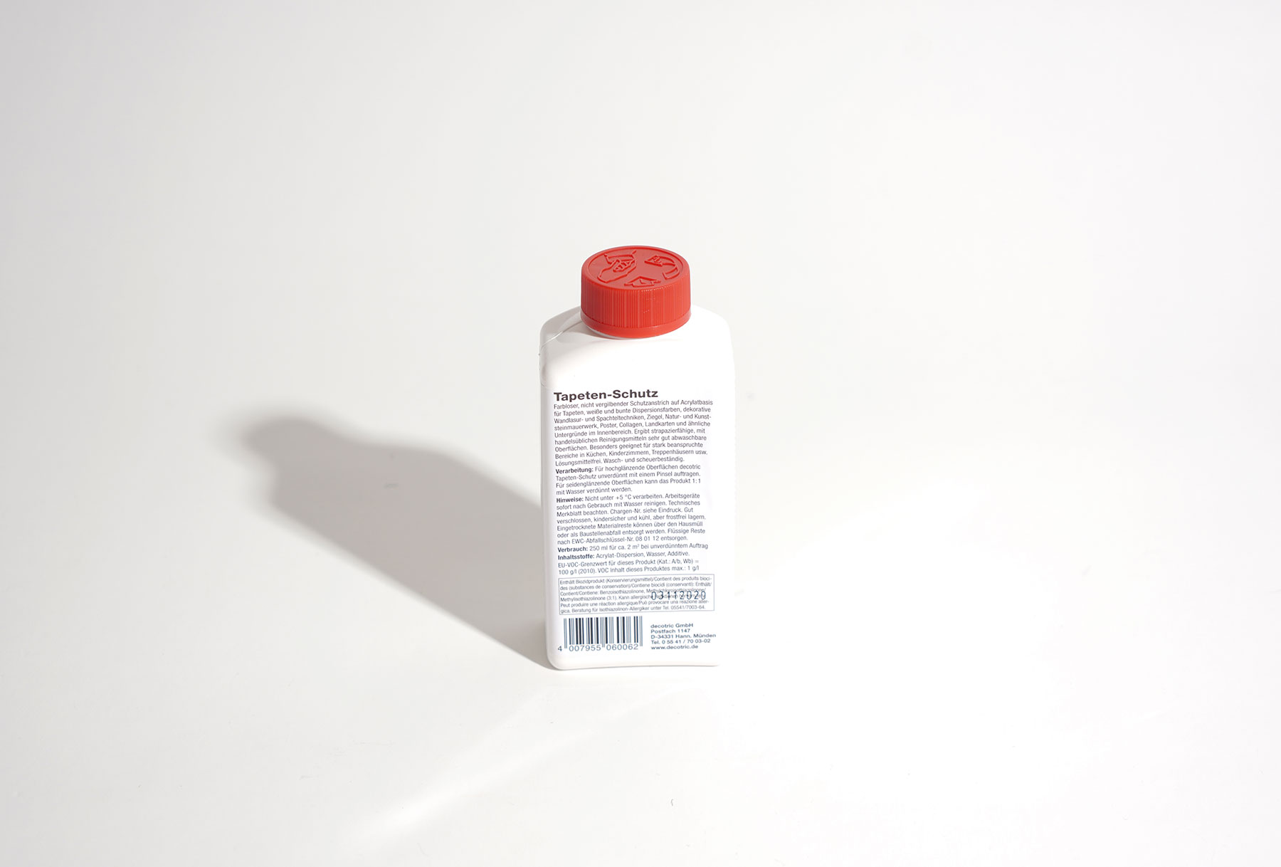             Wallpaper Protector 250ml, transparante verf voor behangpapier
        