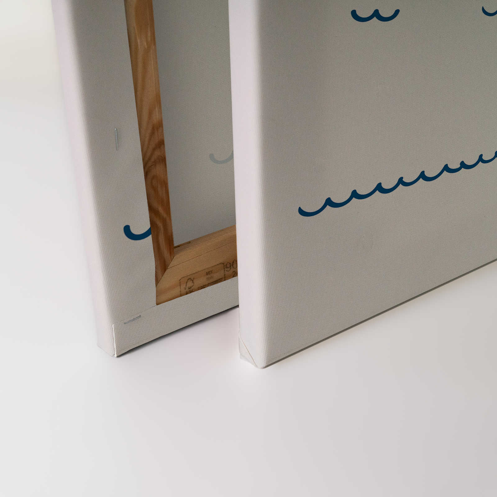             Leinwand fürs Kinderzimmer mit Bären-Pirat – 90 cm x 60 cm
        