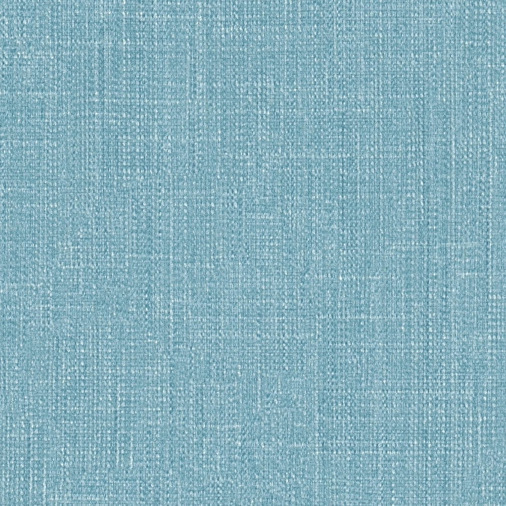             Vliestapete Blau meliert mit Textilstruktur im Bouclé Stil
        