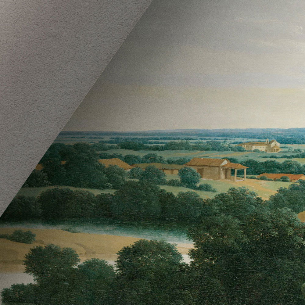 Kunst, Malerei, Gebäude, Vegetation, Draußen