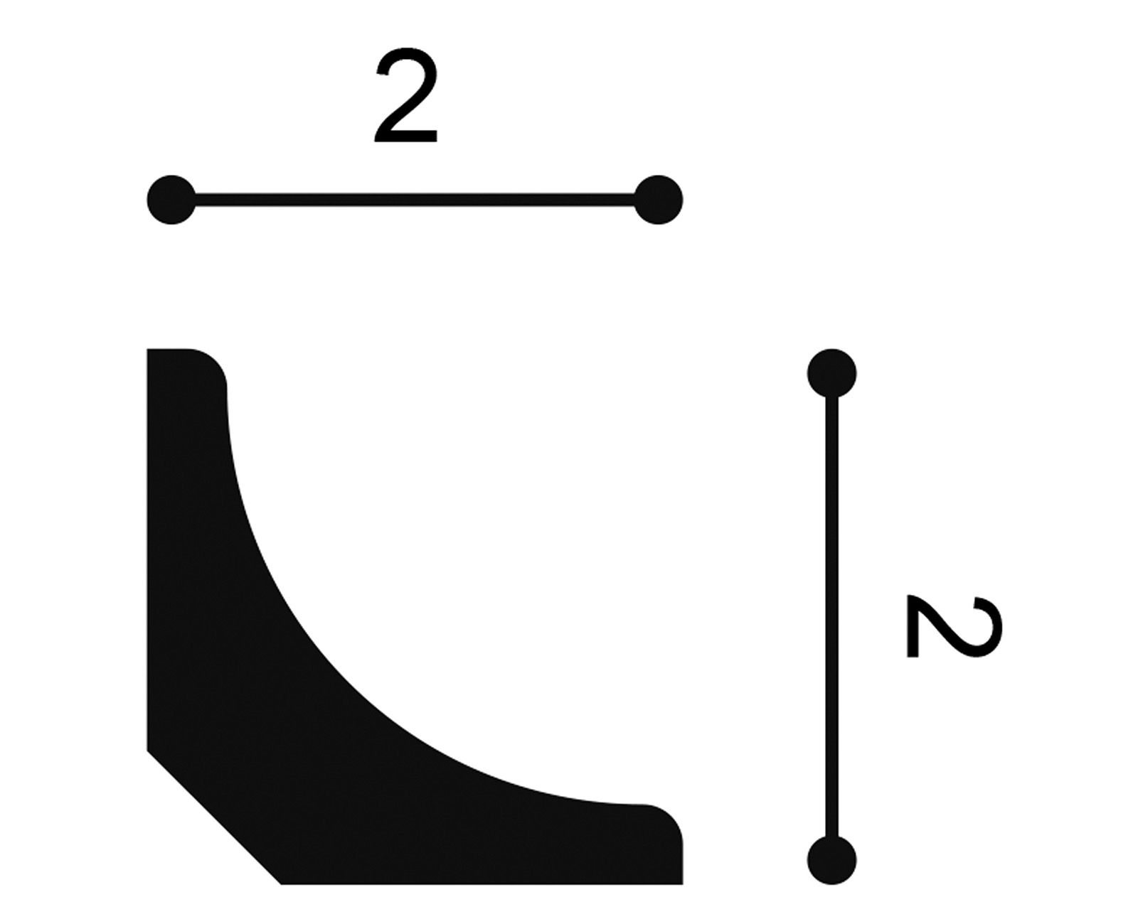             Klassische Stuckleiste Manila – CX133
        