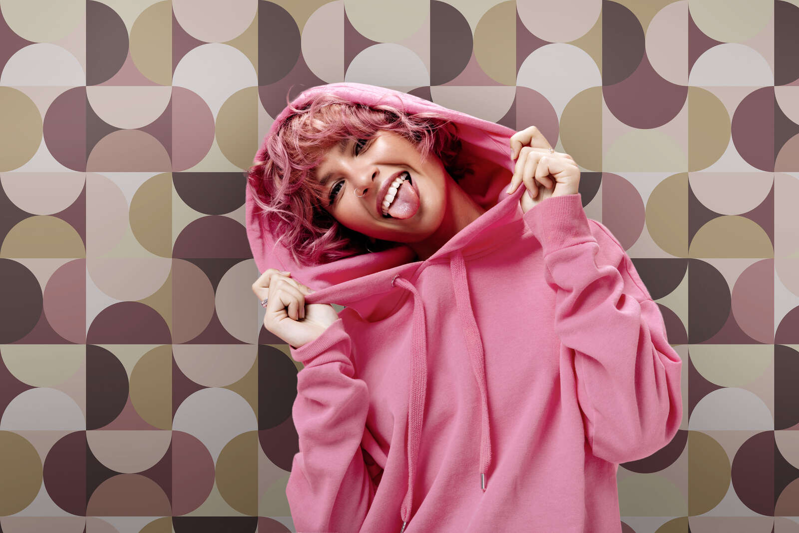 Gesicht, Glücklich, Kopf, Lächeln, Kapuze