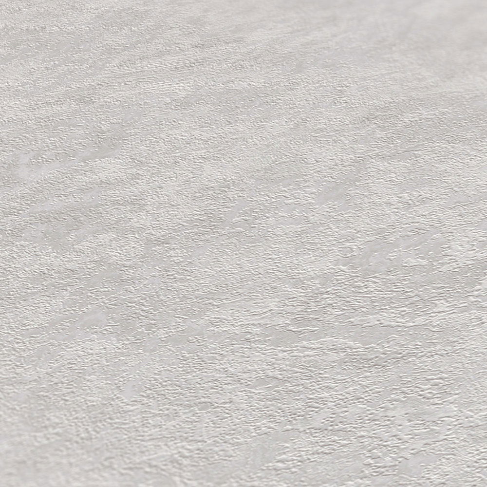             Melierte Tapete mit Strukturmuster – Grau
        