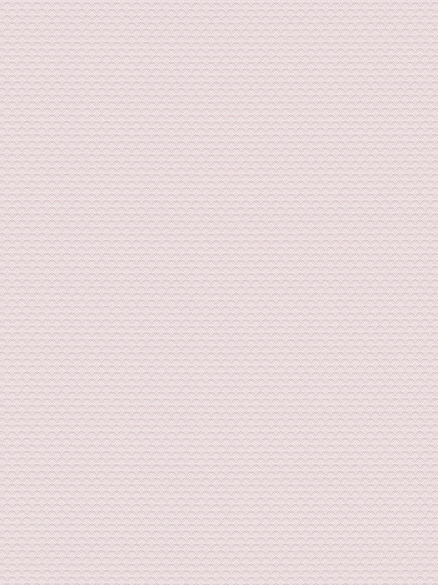 Vliestapete Kinderzimmer feines Rautenmuster mit Glitzereffekt, leicht strukturierte Oberfläche mit Metallic-Schimmer – Rosa, Metallic
