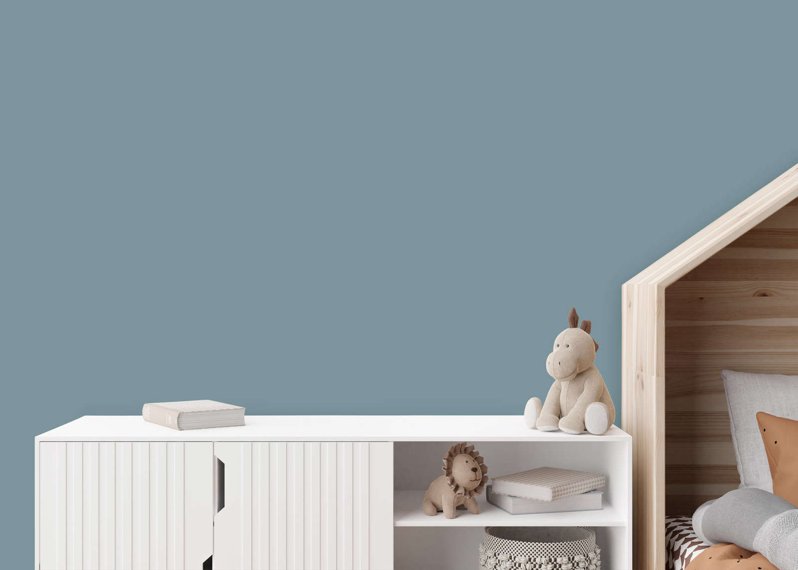 weißer Schrank, Aufbewahrungseinheit, holzregal, Plüschtier, Buch
