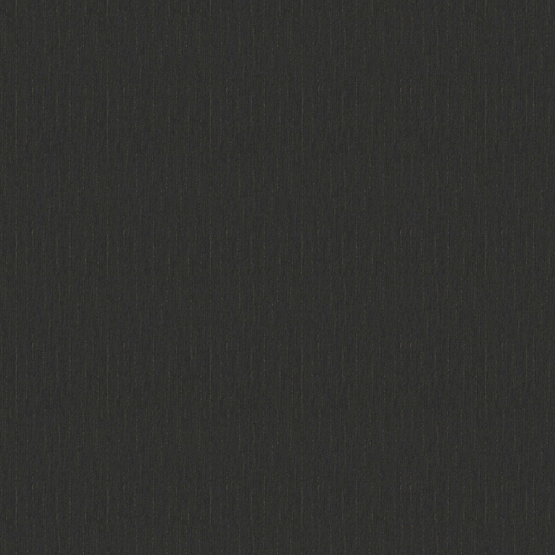 Schwarze Unitapete mit feinen Glitzerfäden – Schwarz