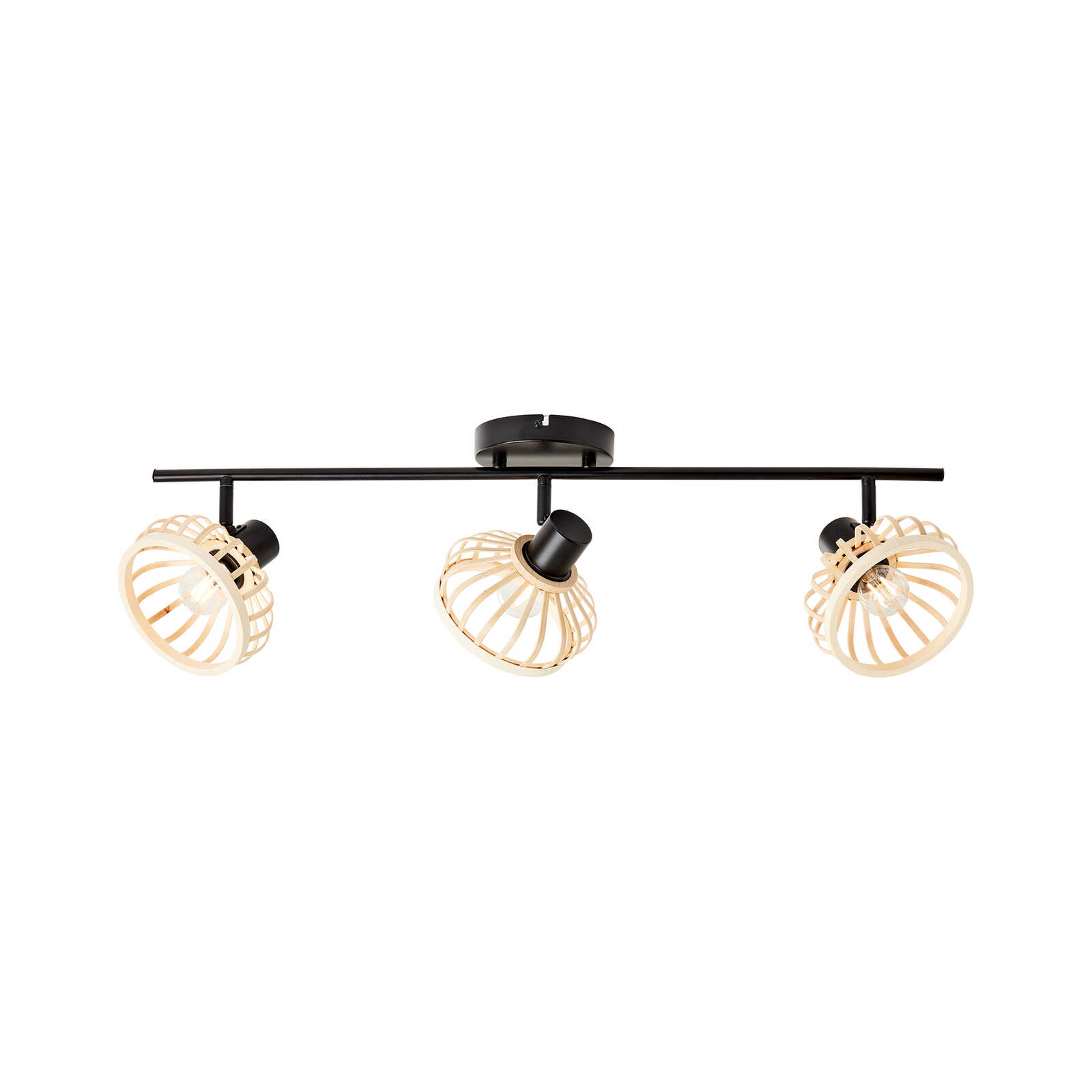         Bamboo spotlight tube - Luisa 3 - Brown
    