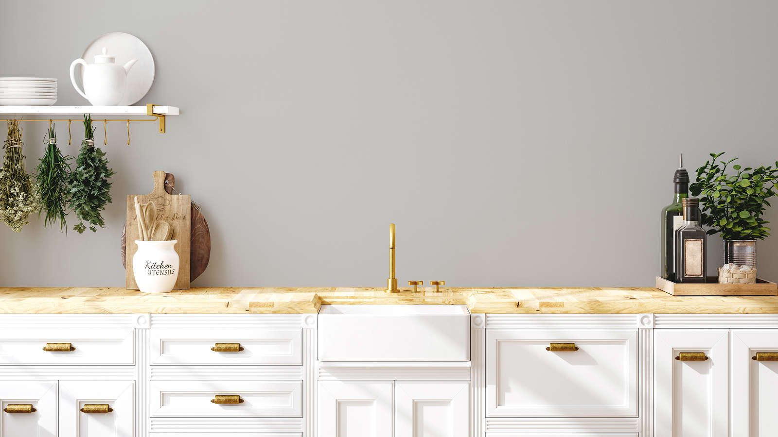             Premium Wandfarbe wohnliches Silber »Creamy Grey« NW109 – 1 Liter
        