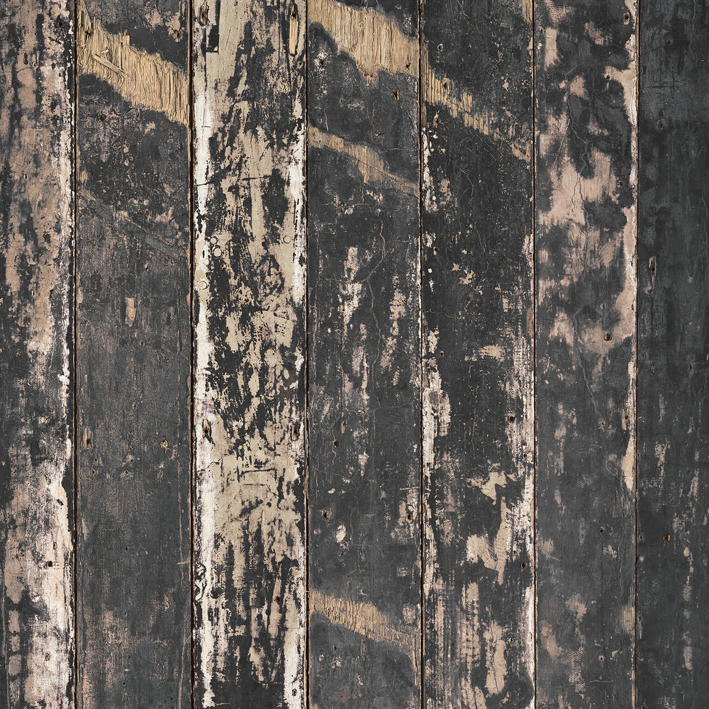             Holzoptik Vliestapete in 3D Fotooptik – Alte Scheunenwand im Waldhütten Design – Braun, Beige
        