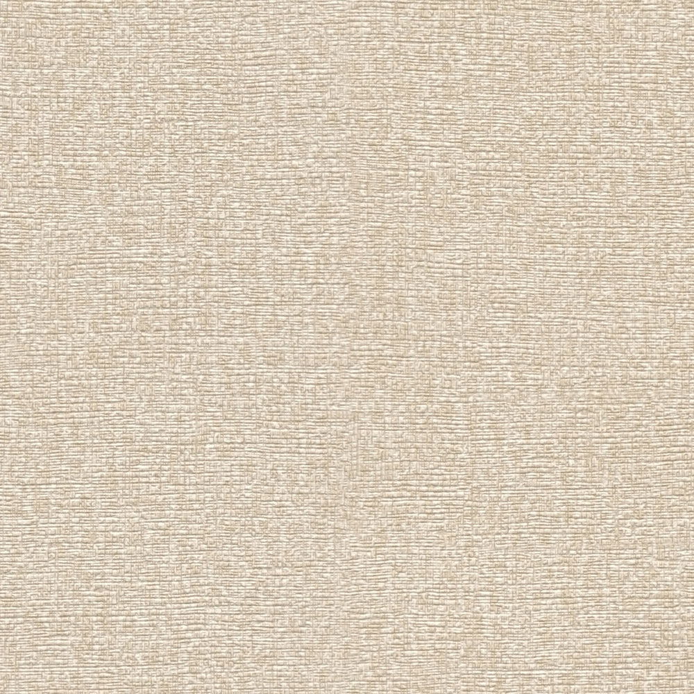             PVC-freie Vliestapete mit glänzendem Tupfmuster – Beige
        