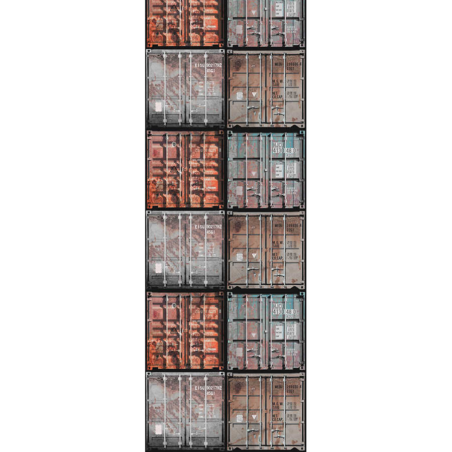 container, shipping, cargo, metal box, shipping crate