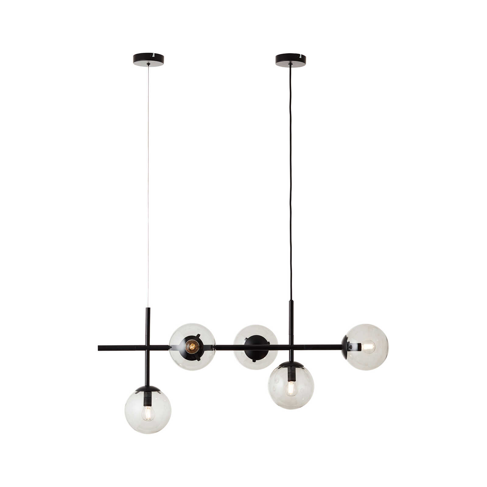         Pendelleuchte aus Metall - Amina 3 – Grau
    