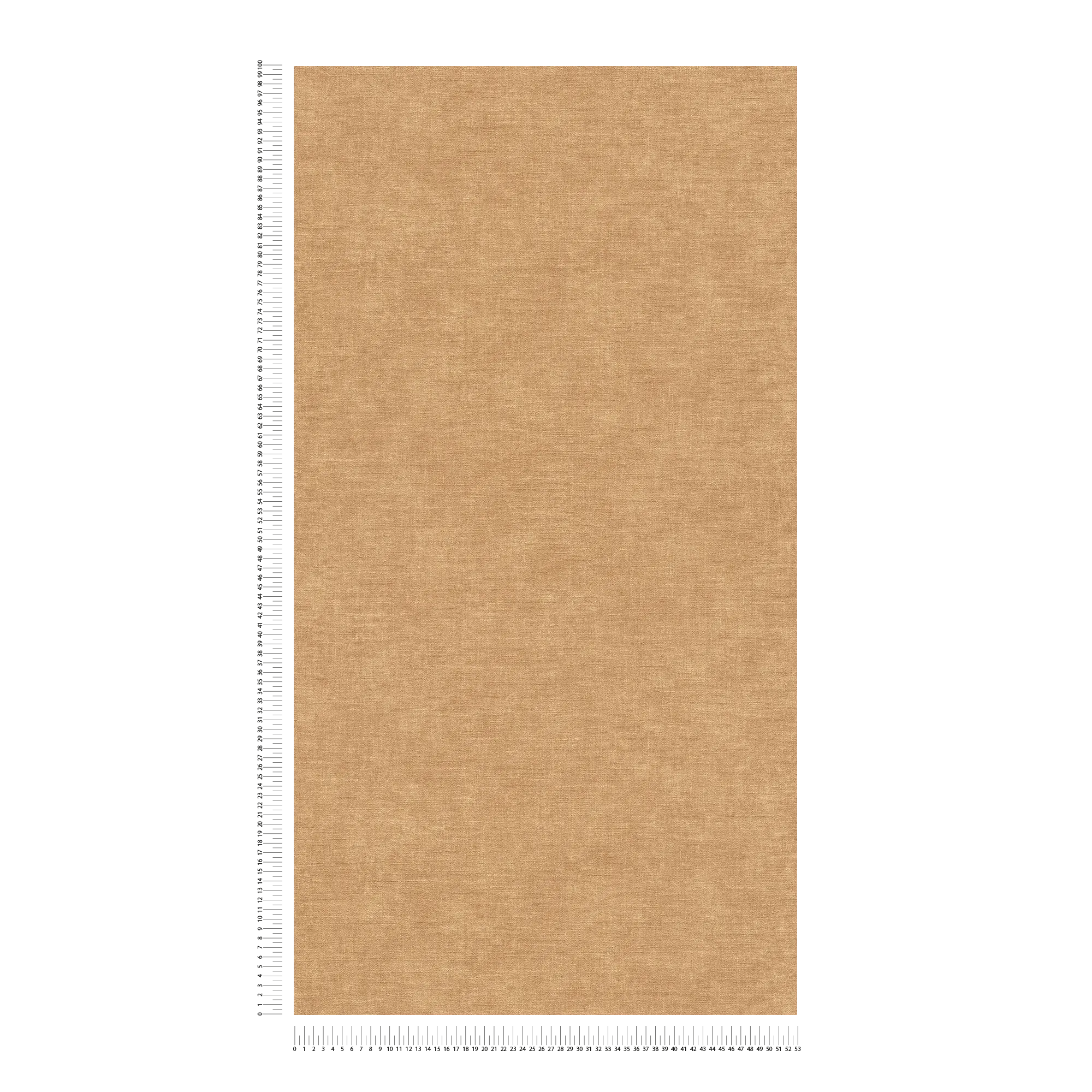 Unitapete mit leichter Struktur in Textiloptik – Braun, Beige