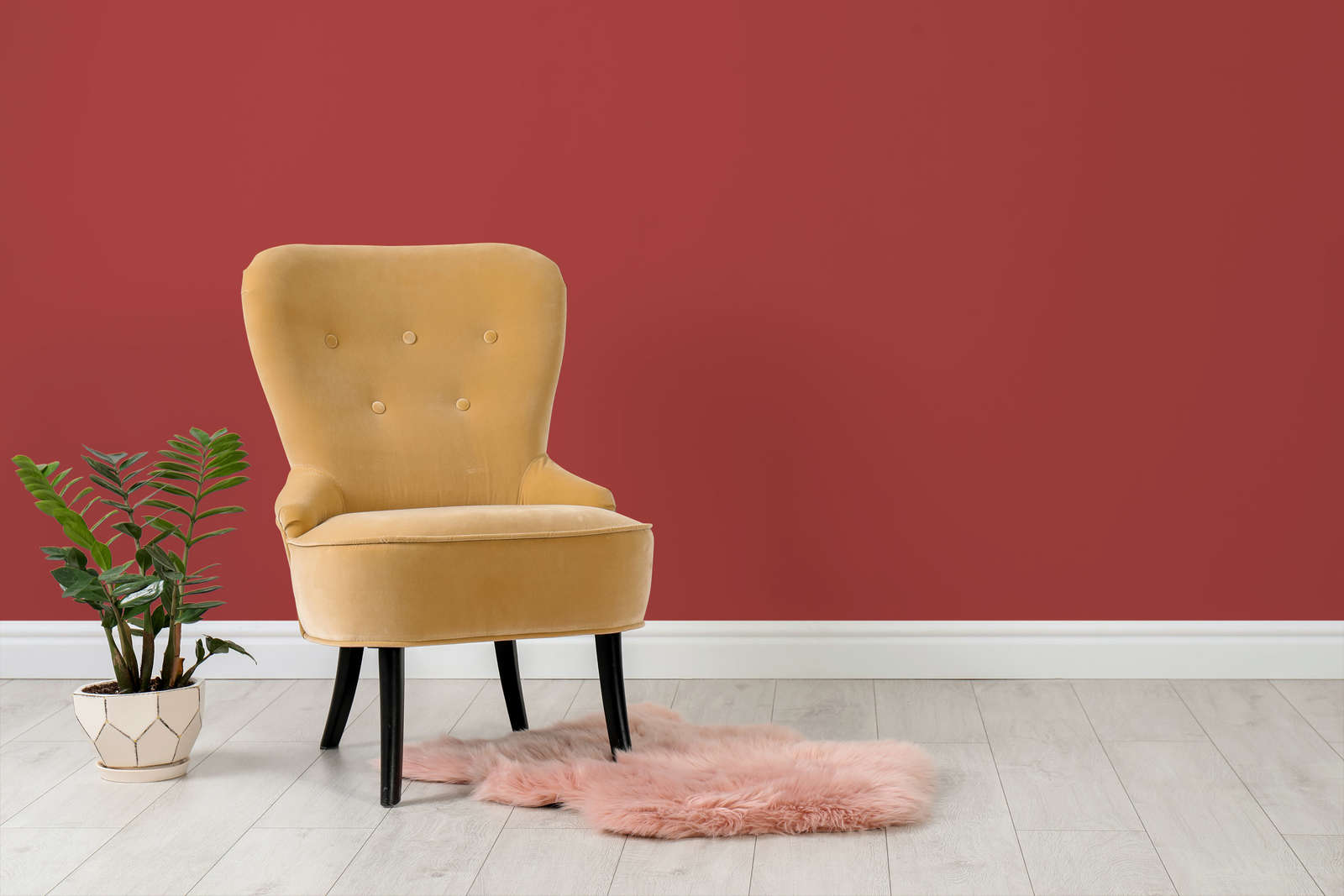 Sessel, Samt, Beige, Wohnzimmerdeko, Stuhl
